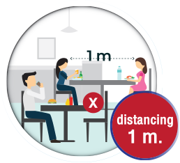 Social Distancing Icon